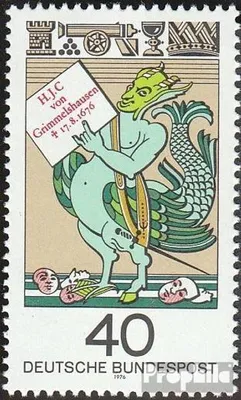 Produktbild von Briefmarken BRD (BR.Deutschland) 1976 Mi 902 (kompl.Ausgabe) postfrisch 300.Todestag von Grimmelshausen
