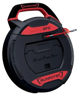 Immagine prodotto di Dispositivo di trazione cavi GF3 lunghezza nastro 50m raggio di curvatura 38mm senza contametri RUNPOTEC