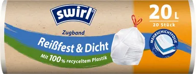 Produktbild von Swirl Müllsack 219053 Zugband 20l 15St
