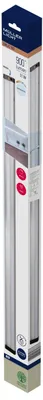 LED-Kastlicht mit Bewegungsmelder, 11 W, Alu, silber, 80 cm