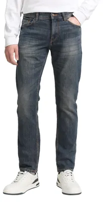 Produktbild von TOM TAILOR Herren Marvin Straight Jeans, 10281 - Mid Stone Wash Denim, 38/36