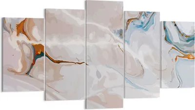 Produktbild von Bild auf Leinwand - Leinwandbild - Abstraktion modern - 160x85cm - Wand Bild - Wanddeko - Leinwanddruck - Bilder - Kunstdruck - Wanddekoration - Leinwand bilder - Wandkunst - EA160x85-4050