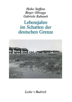 Obrázek produktu pro Lebensjahre im Schatten der deutschen Grenze