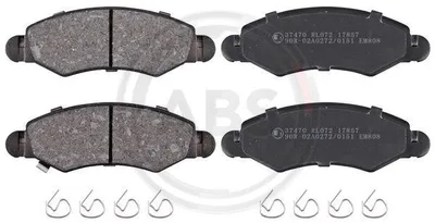 Produktbild von A.B.S. Bremsbeläge Satz Vorne für SUZUKI IGNIS II 37470