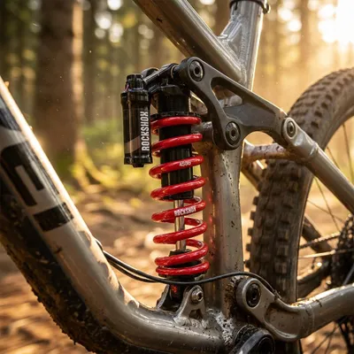 Produktbild von Feder für metrische Dämpfer RockShox rot, 450LB, 174mm, 67,5-75mm