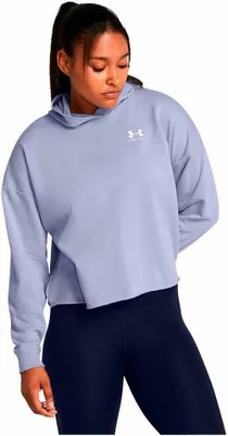 Produktbild von Under Armour Rival Terry Os Kapuzenpullover Blau XL Frau Blau XL
