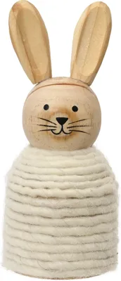 Produktbild von Dekofigur Hase 16cm Natur Braun / Creme