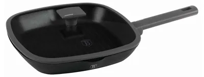 Obrázek produktu pro Grilovací pánev s poklicí, 28 cm-Antracitová kolekce Berlinger Haus BH 8127