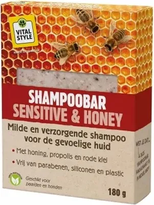 Obrázok produktu pre Vitalstyle Shampoobar Sensitive & Honey