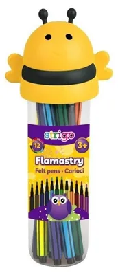 Obrázok produktu pre Strigo Flamastry Pszczółka 12 kolorów
