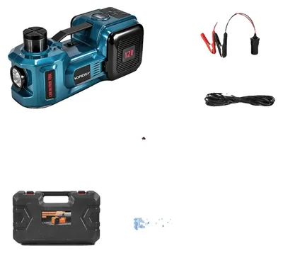 Obrázek produktu pro Elektrický hydraulický zvedák, nosnost 5 tun, pracovní LED osvětlení, hydraulický zvedák