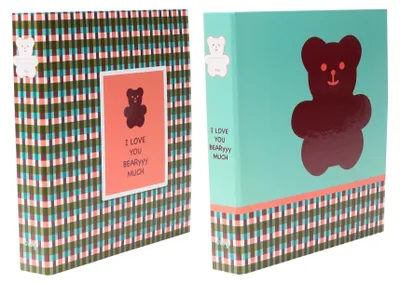 Image de Classeur A4 à 2 anneaux TEDDY BEAR