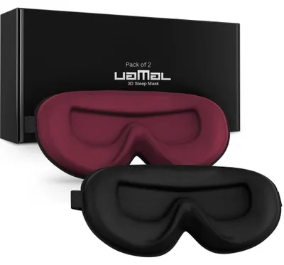 Obrázek produktu pro 3D maska na spaní s nastavitelným páskem pro úplné zatemnění