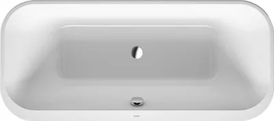 Immagine prodotto di Baignoire en pose libre Duravit Happy D.2 Plus, 2 pentes de dos, revêtement acrylique sans soudure, 1800x800x460mm, 700453800000000, 700453800000000