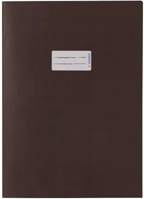 Produktbild von Heftschoner Papier A4 braun Packung mit 10 Stück
