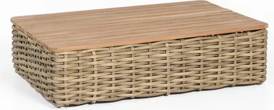 Produktbild von Sands Lounge-Tisch 120x80 Kunststoffgeflecht Light-Oaks