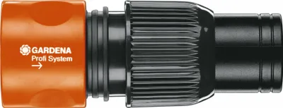 Produktbild von Gardena Profi-System-Schlauchstück 19 mm (3/4), Schlauchanschluss, 3/4", Schwarz, Orange