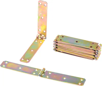 Zdjęcie produktu dla Aqbau® Zestaw 10 sztuk pasów do skrzyń 25 mm x 200 mm pasy do skrzyń pasy do stołów pasy do stołów zawiasy rolowane