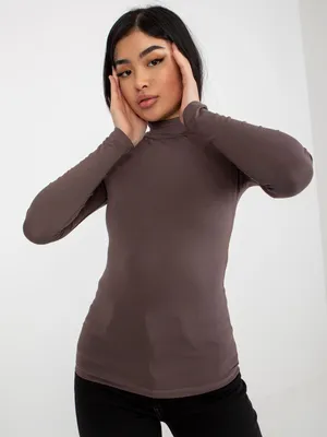 Immagine prodotto di Rue Paris Dolcevita donna Aiden marrone scuro S