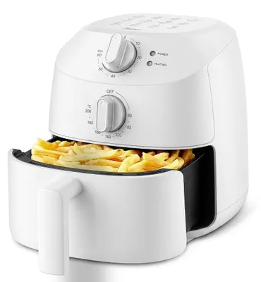 Obrázok produktu pre Midea Mini fritéza s konvektívnym ohrevom, objem 2 litre, 1150 W, biela