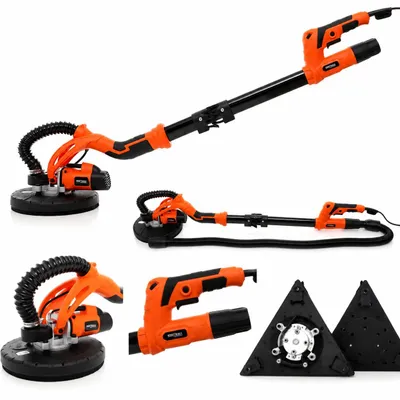 Produktbild von Kraft&Dele Trockenbauschleifer 710W 2 Schleifköpfe KD1542 mit Griff - Aktion