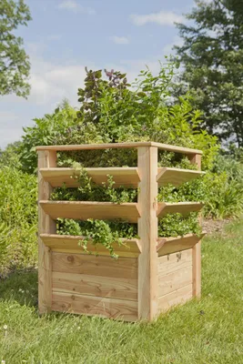 Produktbild von Kiehnholz Hochbeet Lärche 70 x 70 x 80 cm