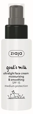 Immagine prodotto di Ziaja Latte di capra Crema viso ultraleggera SPF15 50ml