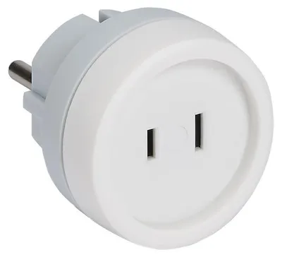 Image de Adaptateur Prise Us/fr-de Conversion De Prise Internationale - Legrand