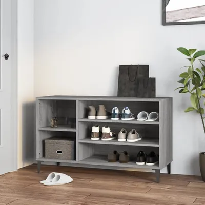 Produktbild von "im  " Schuhregal Grau Sonoma 102x36x60 cm Holzwerkstoff - Schuhregale CC21728