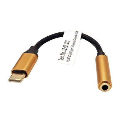 Obrázek produktu pro ROLINE-GOLD Adaptér USB C(M) - jack 3,5, sluchátka + mikrofon (12.03.3223)