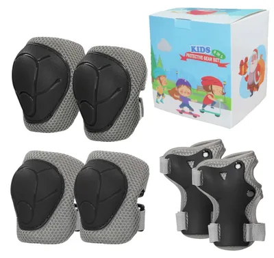 Obrázek produktu pro Ochranná sada pro děti ve věku 2-8 let, obsahující chrániče kolen, loktů a zápěstí