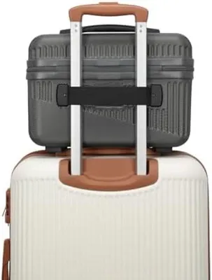 Immagine prodotto di Trousse da trucco con coperchio rigido - Leggera e capiente