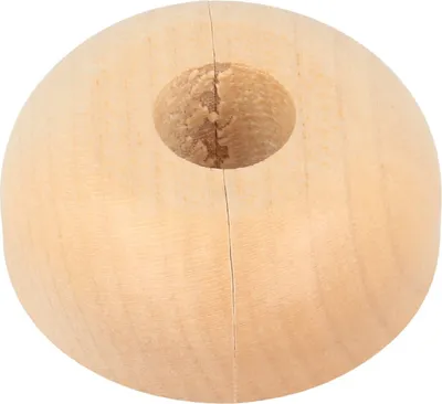 Produktbild von STEDO Echtholz-Klapprosette - Ahorn - Loch: 15 mm x Aussen: 50 mm