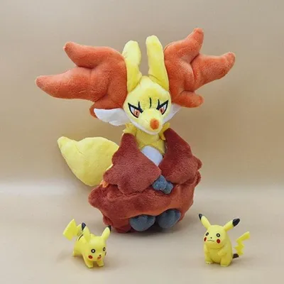 Obrázok produktu pre Plyšová hračka Pokemon Fennexis – 19 cm plyšák Delphox