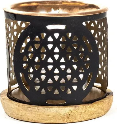 Immagine prodotto di Aromafume Diffusore di Incenso Esotico Fiore Della Vita --set Da 2 Pezzi - 100g