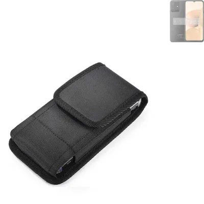 Produktbild von Holster Gürteltasche kompatibel mit Cubot Note 50 Holster Gürtel Tasche wasserabweisend Handy Hülle Schutz Hülle Outdoor schwarz K-S-Trade