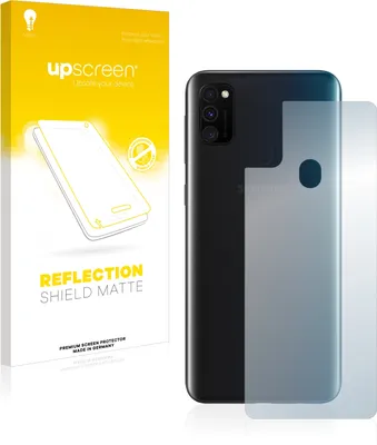 Produktbild von upscreen Schutzfolie für Samsung Galaxy M30s (Rückseite) Folie Matt Entspiegelt Anti-Reflex