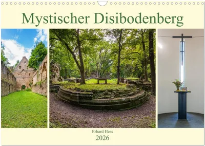 Produktbild von Mystischer Disibodenberg (Wandkalender 2026 DIN A3 quer), CALVENDO Monatskalender
