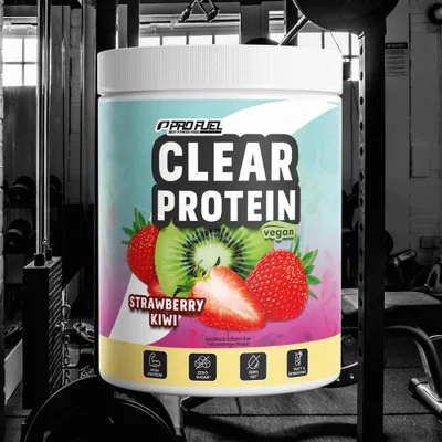 Produktbild von Clear Protein Vegan (360g) Strawberry Kiwi