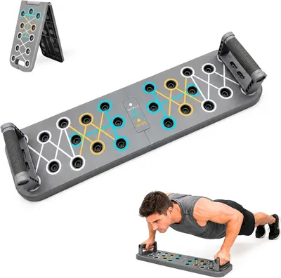 Produktbild von Push Up Stand, faltbar, ergonomische Griffe, für Heimtraining