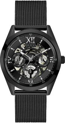 Immagine prodotto di Orologio da polso Guess Tailor da uomo in acciaio inossidabile nero GW0368G3