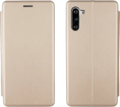 Produktbild von Beline Etui Buch Magnetisch Samsung Note 10 N970 Złoty/Gold