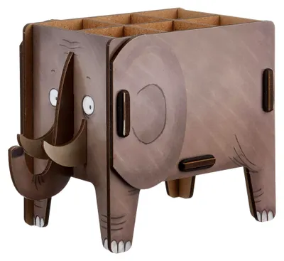 Produktbild von Stiftebox Vierbeiner - Elefant