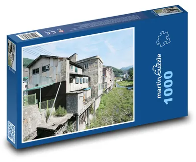 Obrázek produktu pro Puzzle 1000 Zchátralá historická továrna - martinpuzzle