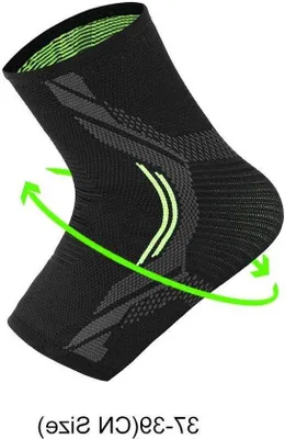 Immagine prodotto di Calze a compressione per l'articolazione del ginocchio - Sport - Pallacanestro - Fitness - Equitazione