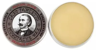 Produktbild von Private Stock Schnurrbartwachs - 15ml - Captain Fawcett