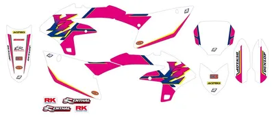 Produktbild von BLACKBIRD Retro-Aufkleber-Kit