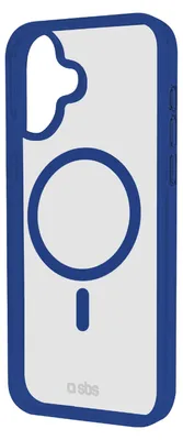 Produktbild von SBS MagFrame Case iPhone 16 blau