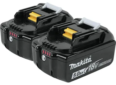 Zdjęcie produktu dla Zestaw 2 akumulatorów 18V Li-Ion LXT (2x5,0 Ah) BL1850B - MAKITA 197288-2