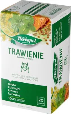 Zdjęcie produktu dla Herbapol - Trawienie (suplement diety)